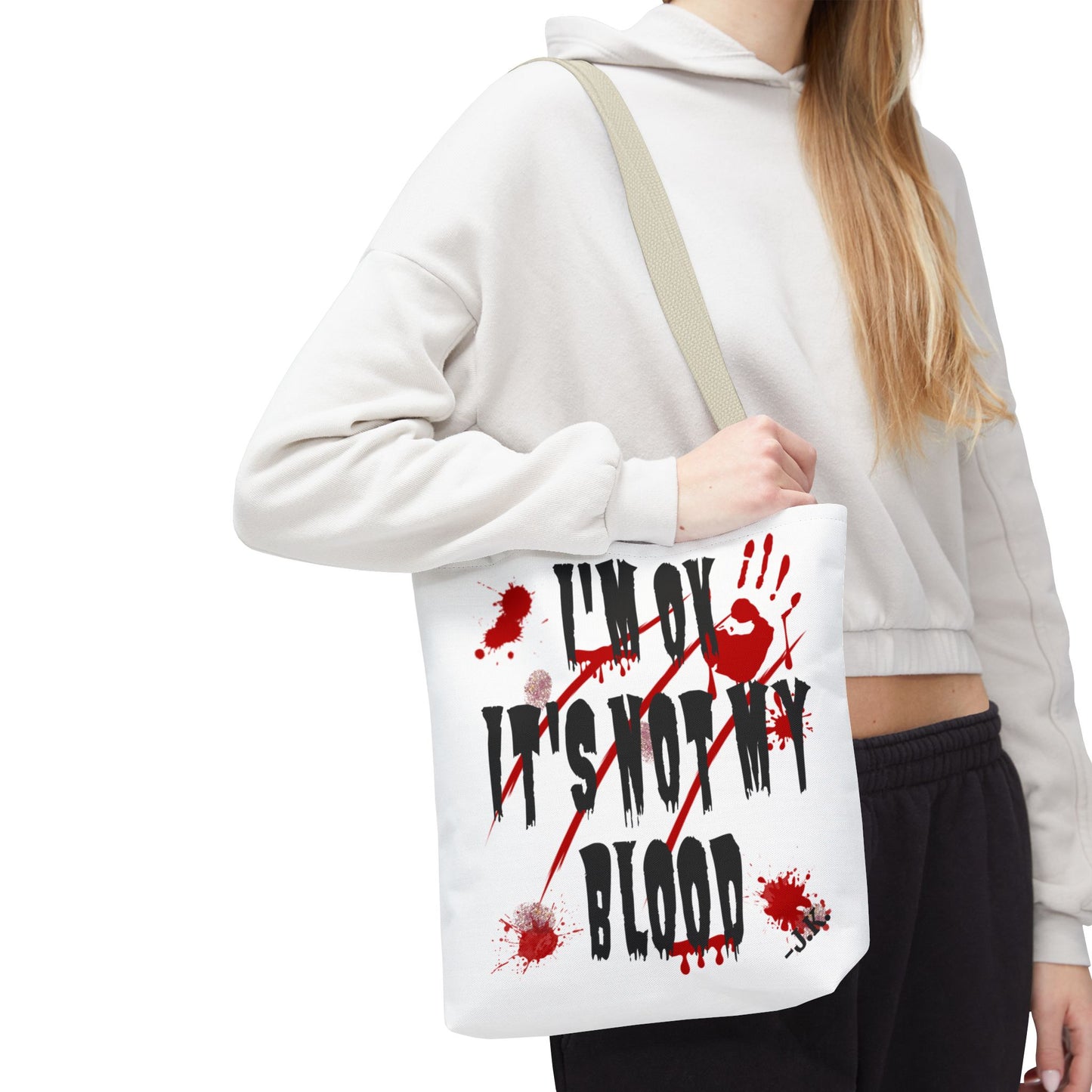 Not My Blood Tote Bag