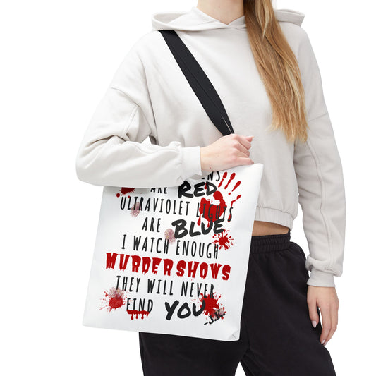 Red Blue You Tote Bag