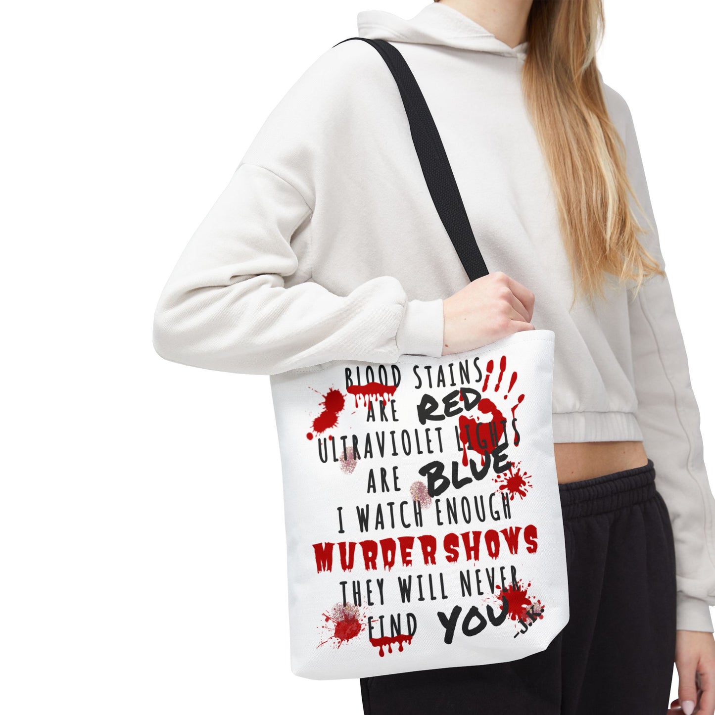 Red Blue You Tote Bag