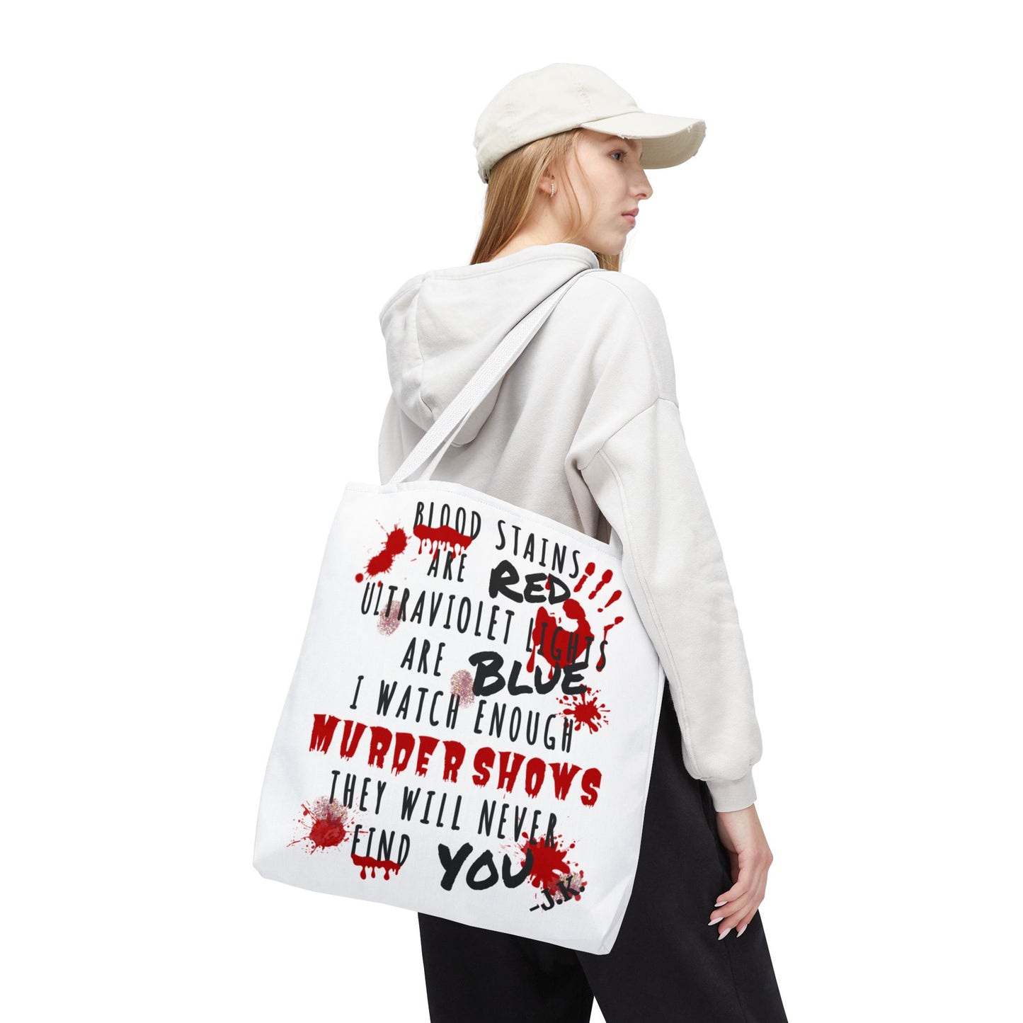 Red Blue You Tote Bag