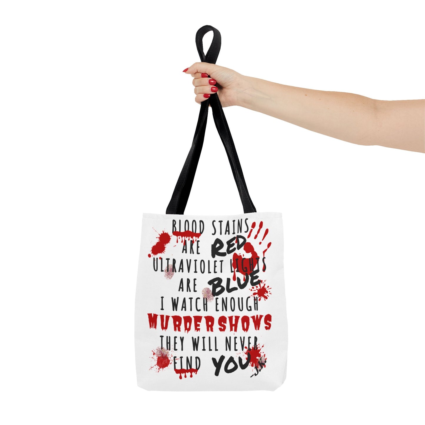 Red Blue You Tote Bag