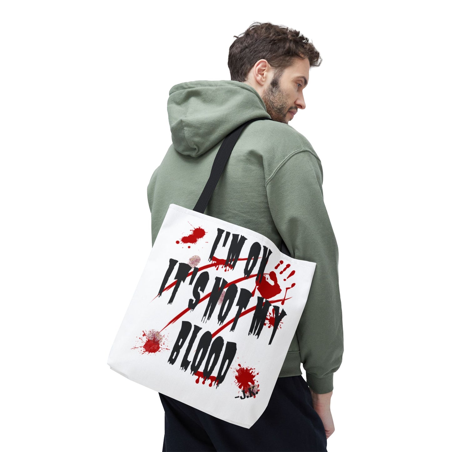 Not My Blood Tote Bag