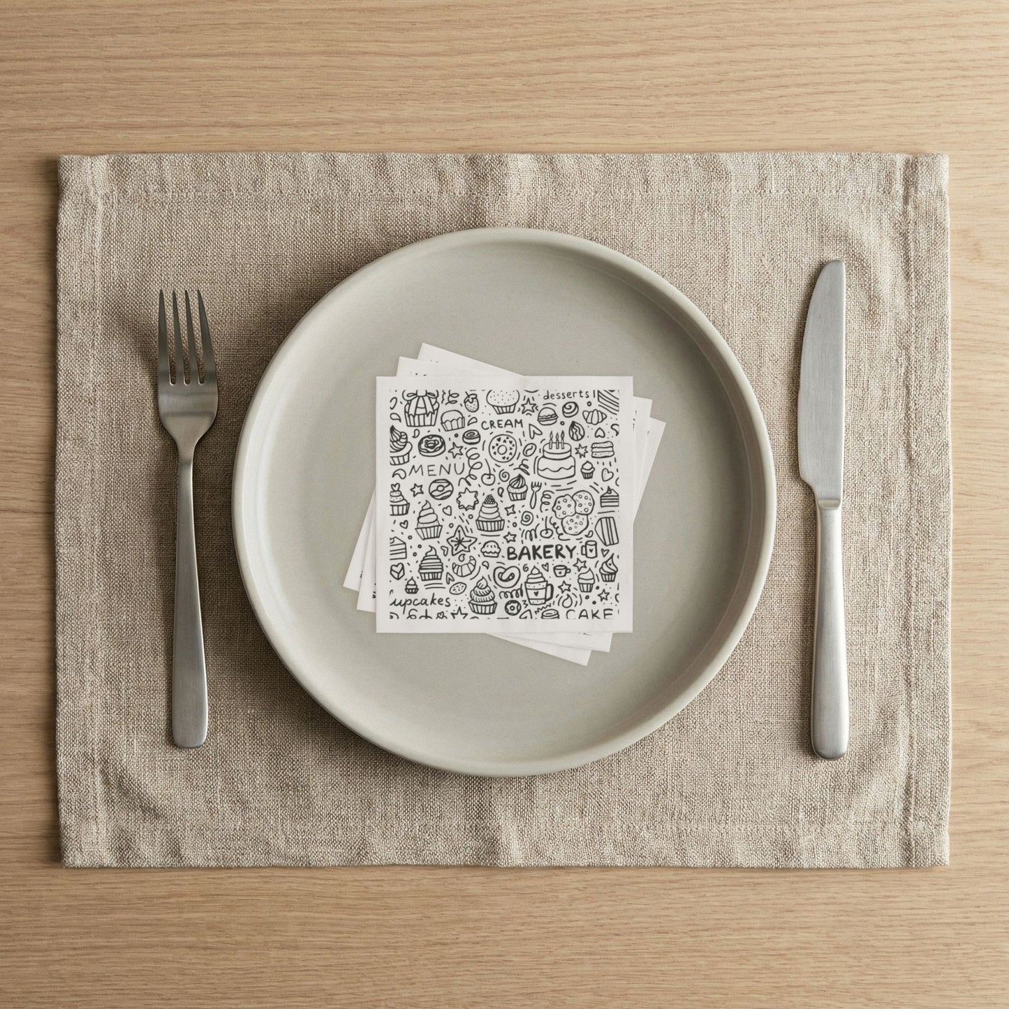 Your Photo Uncoined Napkins