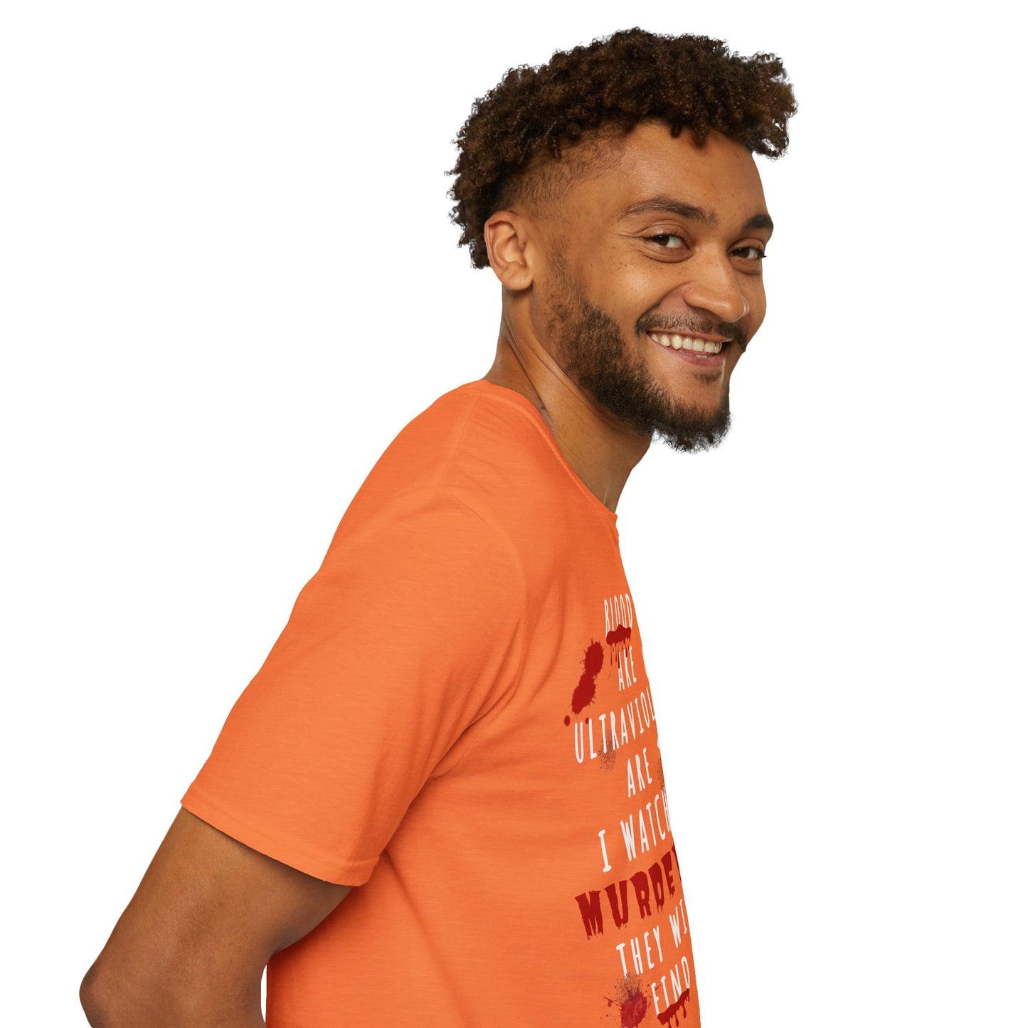 Red Blue Find You Unisex Softstyle T-Shirt