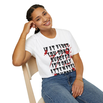 I'ts Only Attempted Unisex Softstyle T-Shirt
