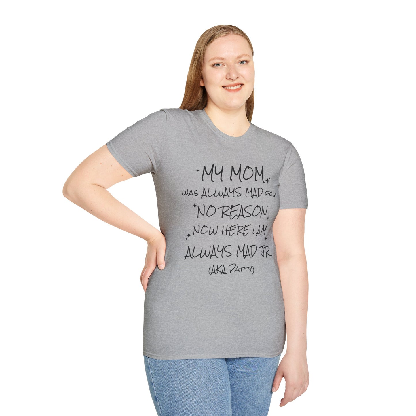 Mad Mom Jr Unisex Softstyle T-Shirt