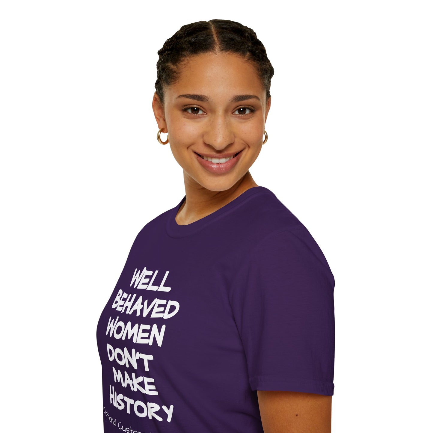 Behaved Woman Unisex Softstyle T-Shirt