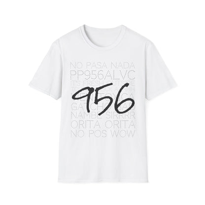Area Code Sayings Unisex Softstyle T-Shirt