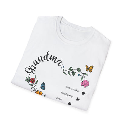 Grandma Hearts Unisex Softstyle T-Shirt