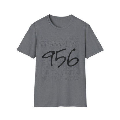 Area Code Sayings Unisex Softstyle T-Shirt