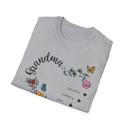 Grandma Hearts Unisex Softstyle T-Shirt
