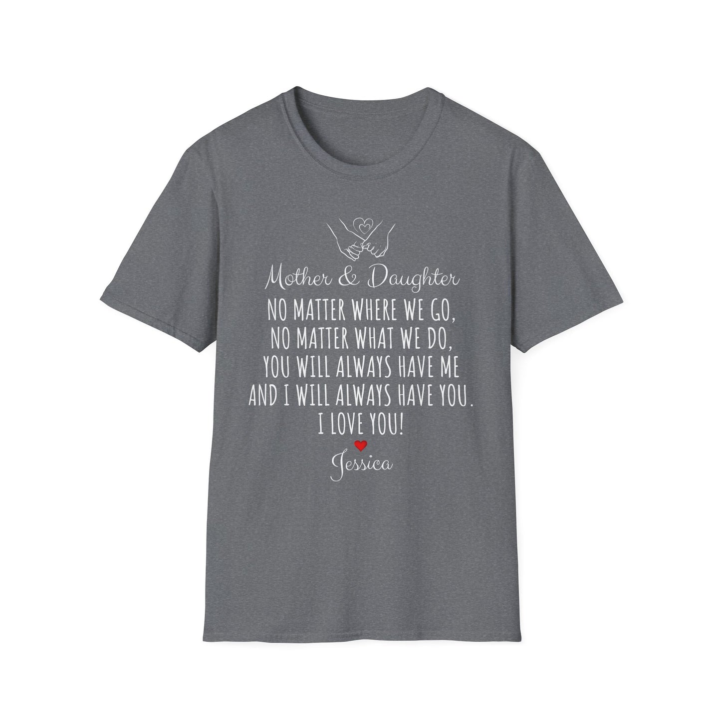 Mother & Daughter Unisex Softstyle T-Shirt