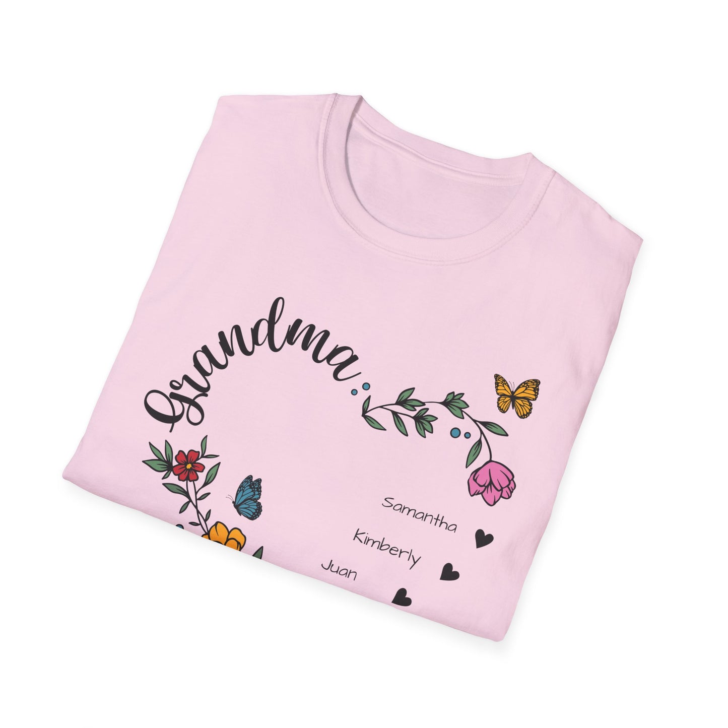 Grandma Hearts Unisex Softstyle T-Shirt