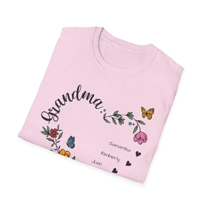 Grandma Hearts Unisex Softstyle T-Shirt