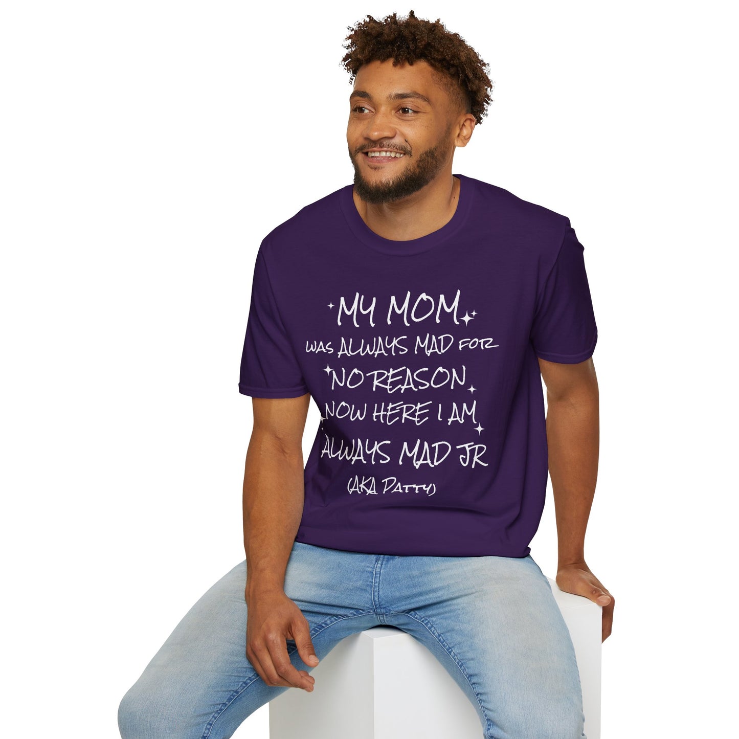 Mad Mom Jr Unisex Softstyle T-Shirt