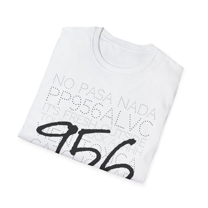 Area Code Sayings Unisex Softstyle T-Shirt