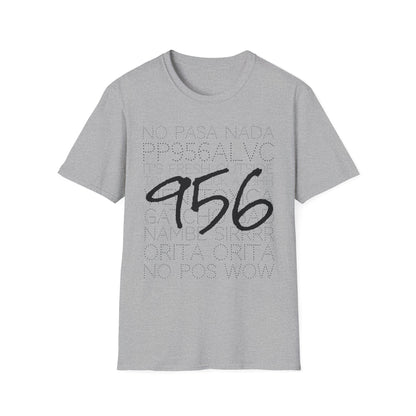 Area Code Sayings Unisex Softstyle T-Shirt