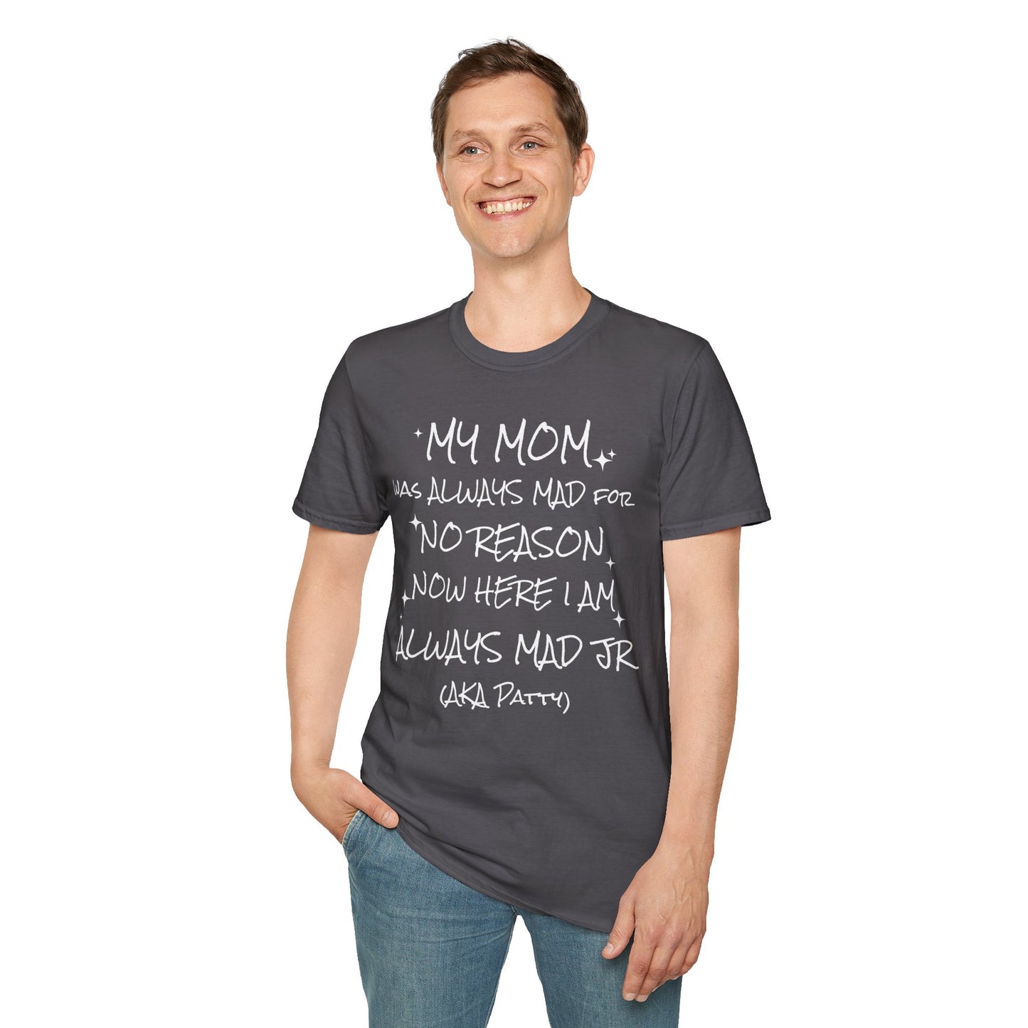 Mad Mom Jr Unisex Softstyle T-Shirt