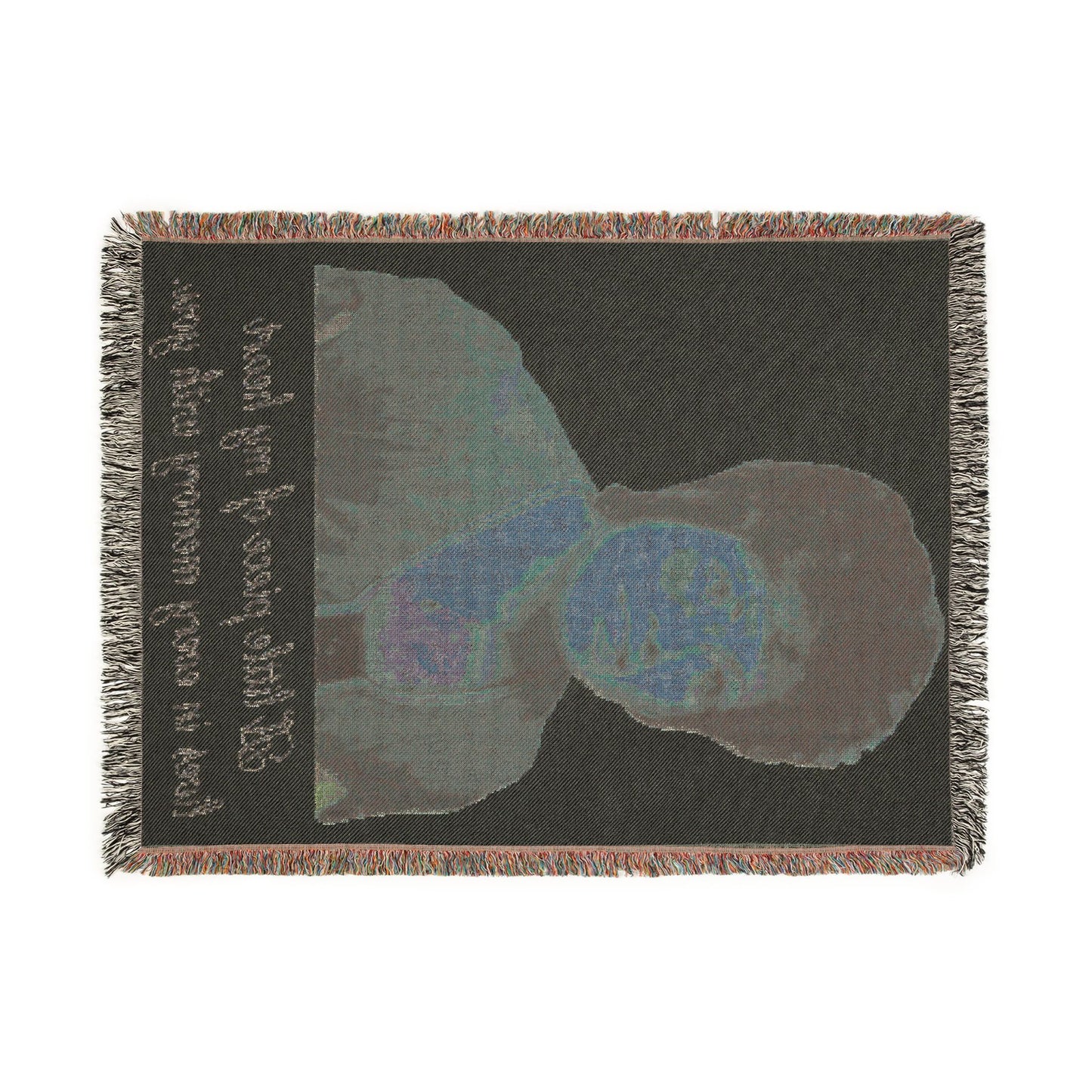 Piece of My Heart Woven Blanket